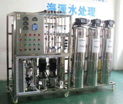 250LPH SS316 Vòi Hệ ​​thống nước tinh khiết Dành cho dược phẩm Hệ thống RO kép EDI