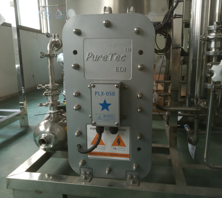 250LPH SS316 Vòi Hệ ​​thống nước tinh khiết Dành cho dược phẩm Hệ thống RO kép EDI