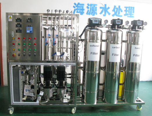 250LPH SS316 Vòi Hệ ​​thống nước tinh khiết Dành cho dược phẩm Hệ thống RO kép EDI