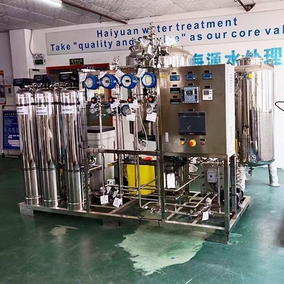 Hệ thống nước tinh khiết dược phẩm với thiết bị tuần hoàn và khử trùng nhiệt