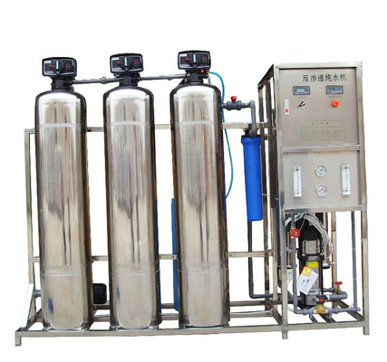 Hệ thống RO 500LPH kiểm soát hoàn toàn / bán kiểm soát thẩm thấu ngược cho nước tinh khiết