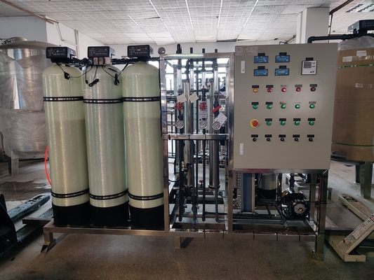 Bộ xử lý nước cấp bằng thẩm thấu ngược công suất 50m³ ngày