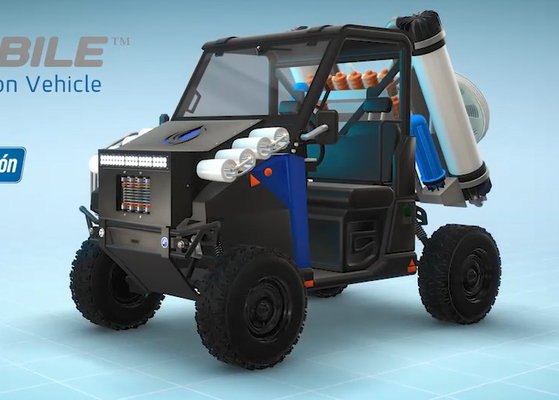 Trailer xe tải Xe di động Xử lý nước Mobile Demineralizer Tralier Trailer thẩm thấu ngược để bán