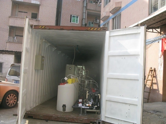Hệ thống xử lý nước di động trong container Đơn vị Euqipment Công ty Hệ thống xử lý nước trong container