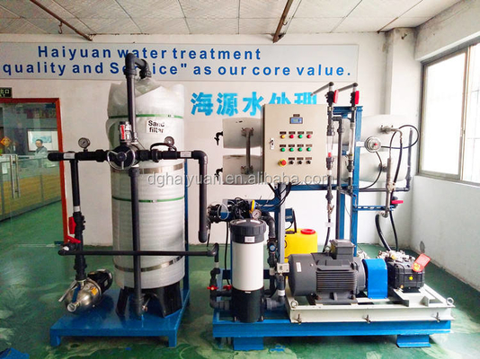 Nhà máy RO di động Nhà máy khử muối nước biển mặt trời Nhà máy khử muối thùng thùng chứa Thùng khử muối nước biển đảo chiều