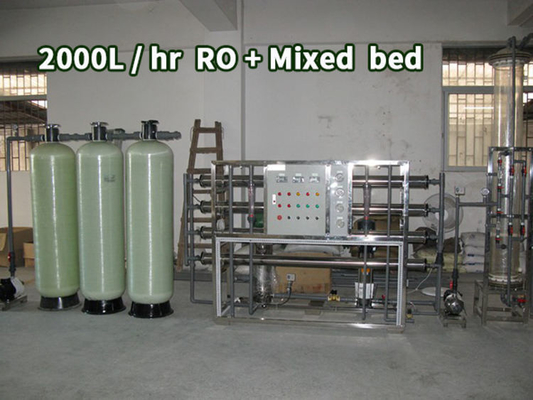 Mixed Bed Ion Exchanger Hệ thống trao đổi ion Cation Anion Dural Bed Di Máy nước Máy hệ thống nước Deionizer