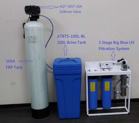 PLC nước muối làm mềm hệ thống làm mềm nước tự động làm mềm nước cứng cho tưới tiêu