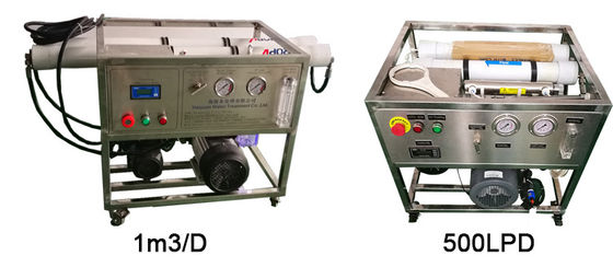 Máy khử muối nước biển nhỏ di động cho thuyền về nhà