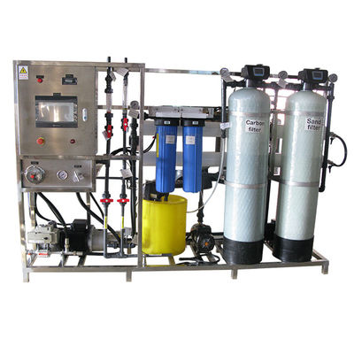 Nhà máy xử lý nước chứa 99,7% loại bỏ Hệ thống rO SS316L Vật liệu
