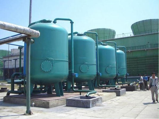Bộ lọc nước than hoạt tính dạng hạt GAC 25TPH để phủ các chất phụ trợ