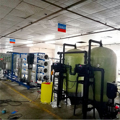 Máy lọc PP thẩm thấu ngược Nhà máy RO, Nhà máy xử lý nước thẩm tách bằng điện FRP