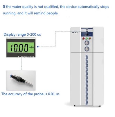 Hệ thống nước khử ion 1,5kw cho phòng thí nghiệm 50LPH với PLC Contraol