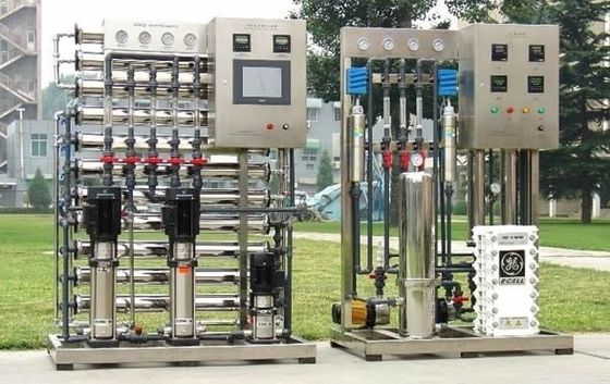 Hệ thống nước khử ion 1,5kw cho phòng thí nghiệm 50LPH với PLC Contraol