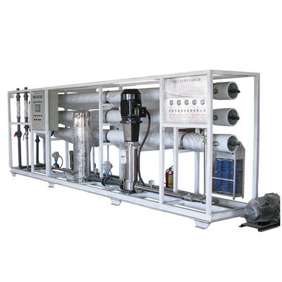 Nhà máy RO thẩm thấu ngược công nghiệp 2500LPH Vật liệu thép không gỉ 380V