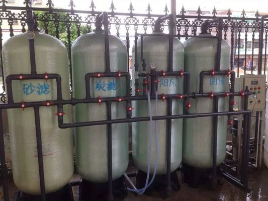 Nhà máy nước khử khoáng hỗn hợp giường, Nhà máy trao đổi ion thu hồi 60% - 75% Dm