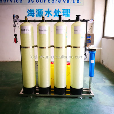 trao đổi ion Nhà máy nước Demin Vật liệu sợi thủy tinh Cấp nước giếng khoan