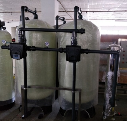 2500L / H Bộ lọc cát thạch anh bằng thép không gỉ bằng thép cacbon hoạt tính bằng thép không gỉ