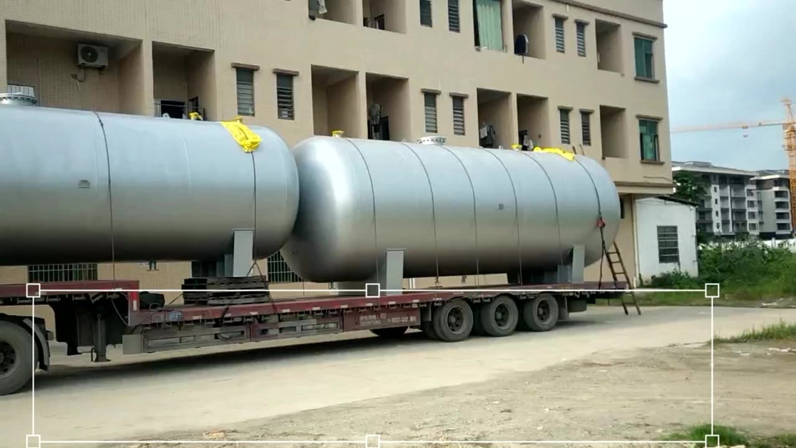 2500L / H Bộ lọc cát thạch anh bằng thép không gỉ bằng thép cacbon hoạt tính bằng thép không gỉ